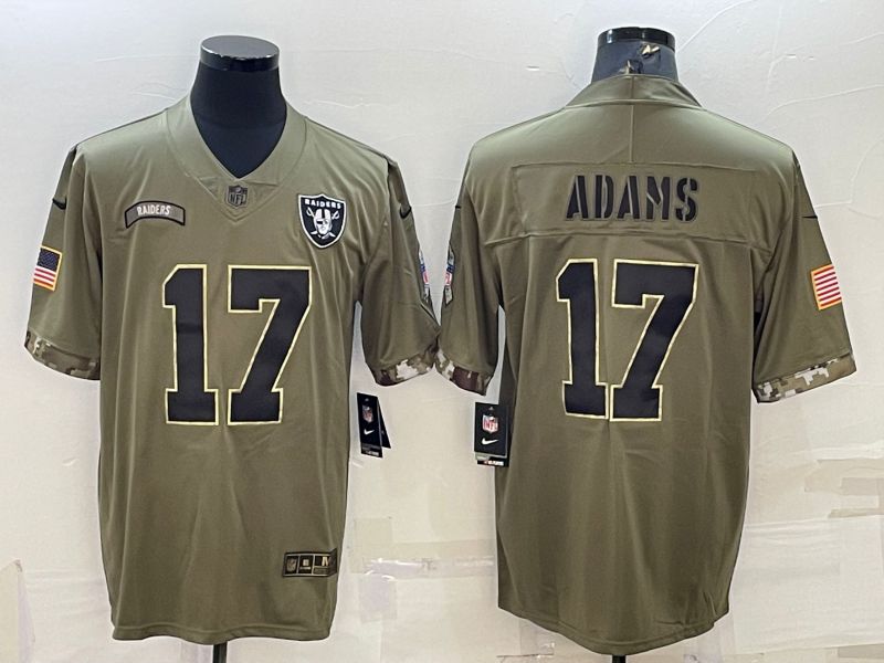 Men Oakland Raiders 17 Adams Green 2022 Vapor Untouchable Limited Nike NFL Jersey